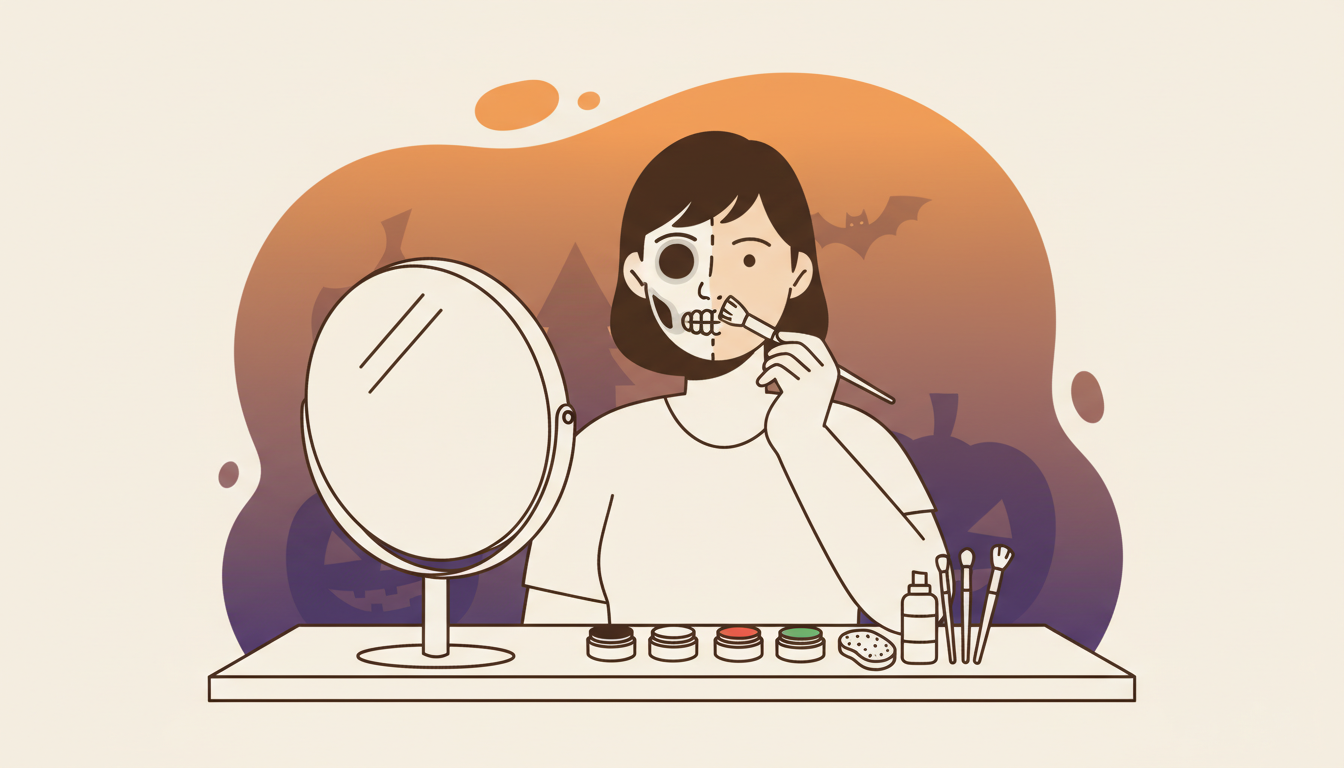 Halloween Schminke Anleitung: Gruselige Make-up Looks für alle